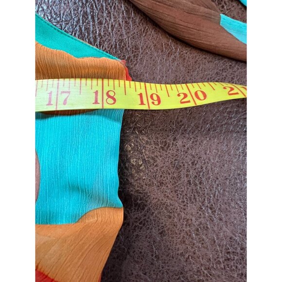 Judith March Floral Maxi Dress Multicolor Boho Chic L Fall Colors - Picture 6 of 7